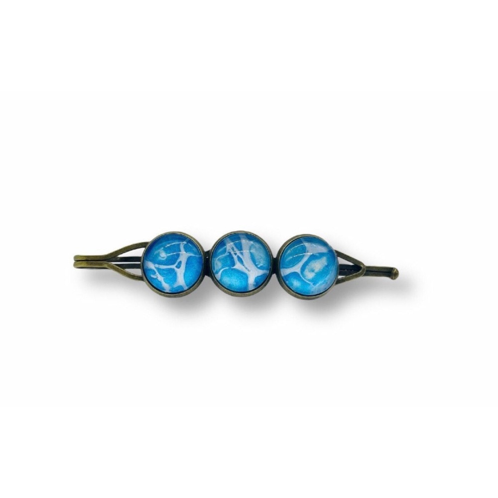 Acrylic Paint Skin Jewelry Hair Clip